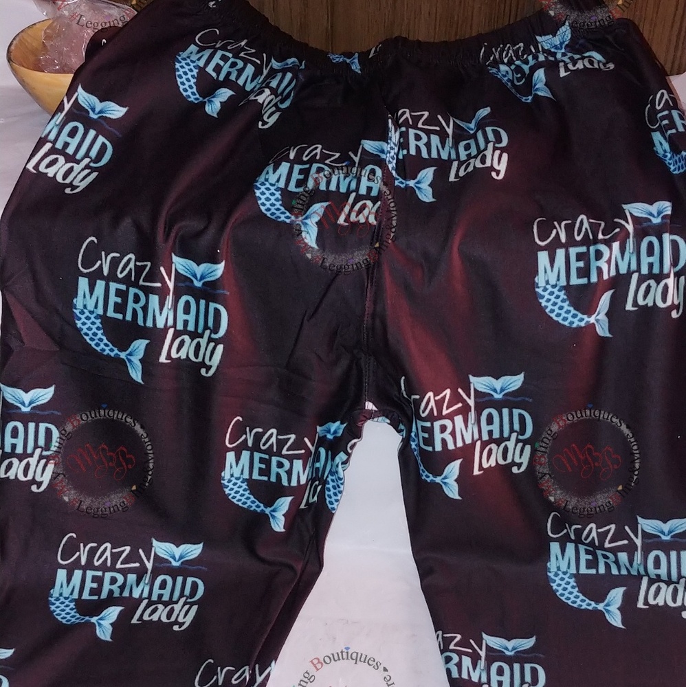Crazy Mermaid Lady